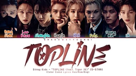 topline lyrics skz romanized|Stray Kids – TOPLINE (Feat. Tiger JK)